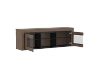 SEMPRE hanging display cabinet with lighting, 187 cm
