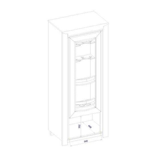 SEMPRE bar cabinet, 79 cm