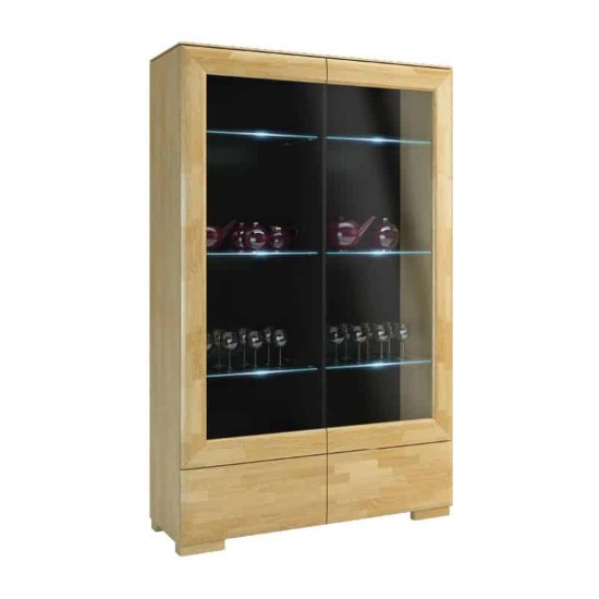 ROSSANO dual display cabinet, 122 cm ROSSANO dual display cabinet, 122 cm