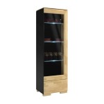 ROSSANO single display cabinet, right, 61 cm