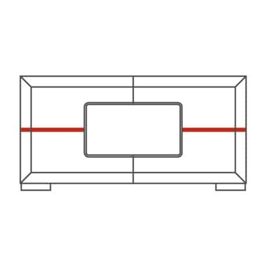 ROSSANO chest with two doors, 122 cm ROSSANO chest with two doors, 122 cm