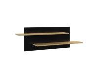 ROSSANO two tier wall shelf, 122 cm