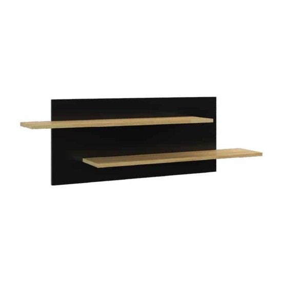 ROSSANO two tier wall shelf, 122 cm