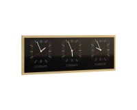 ROSSANO horizontal triple wall clock, 100 cm