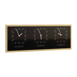 ROSSANO horizontal triple wall clock, 100 cm