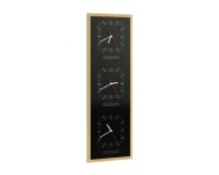 ROSSANO vertical triple wall clock, 100 cm