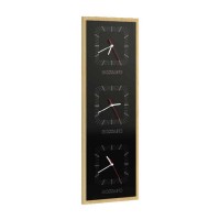ROSSANO vertical triple wall clock, 100 cm
