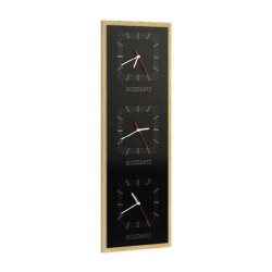 ROSSANO vertical triple wall clock, 100 cm