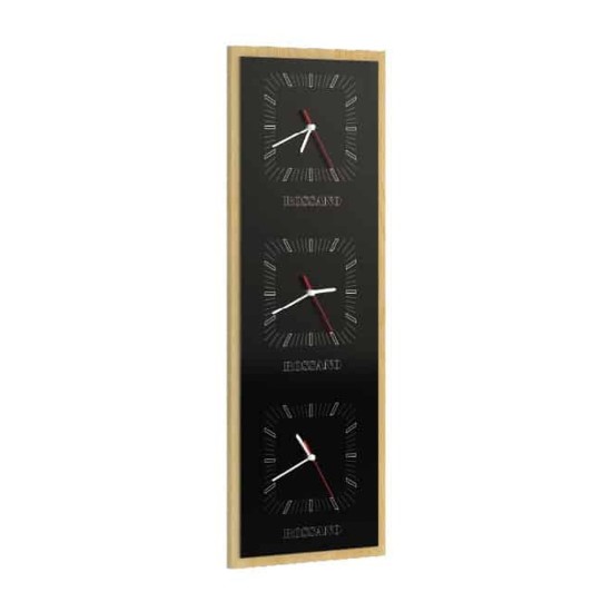 ROSSANO vertical triple wall clock, 100 cm
