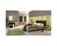 ROSSANO bed 90x200 cm with a straight headboard