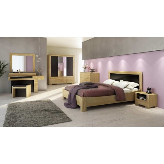 ROSSANO bed 140x200 cm with a curved headboard ROSSANO bed 140x200 cm with a curved headboard