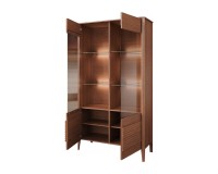 TANGO dual display cabinet with lighting, 111 cm