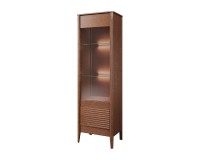 TANGO single display cabinet with lighting, left, 60 cm
