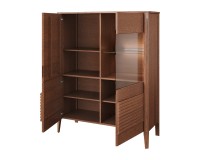 TANGO bar cabinet with a display section, left, 111 cm