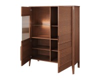 TANGO bar cabinet with a display section, right, 111 cm