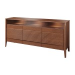 TANGO chest with three doors and lighting, 180 cm