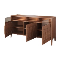 TANGO chest with three doors and lighting, 161 cm TANGO chest with three doors and lighting, 161 cm