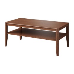 TANGO coffee table with a shelf, 120 cm