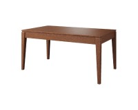 TANGO II extending dining table with a solid wood top, 160 to 240 cm