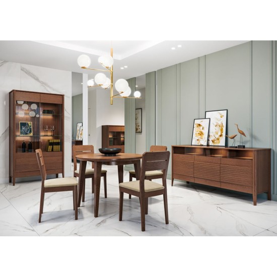 TANGO VIVA round extending dining table, 100 to 250 cm TANGO VIVA round extending dining table, 100 to 250 cm