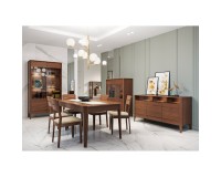 TANGO chair with an upholstered seat