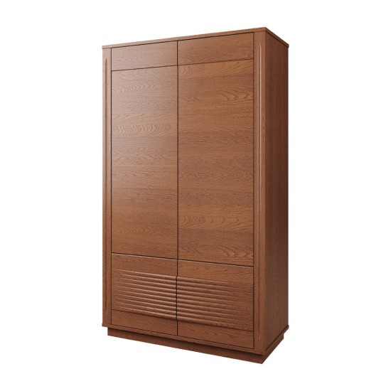 TANGO wardrobe with oak fronts, 121 cm TANGO wardrobe with oak fronts, 121 cm