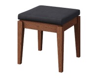 TANGO stool with an upholstered seat TANGO stool with an upholstered seat