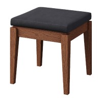 TANGO stool with an upholstered seat