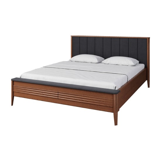 TANGO bed 140x200 cm with an upholstered headboard