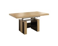 ROSSANO IV transformer table with automatic extension, 130 to 170 cm