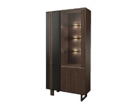 ISLA dual display cabinet with lighting, left, 102 cm