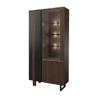 ISLA dual display cabinet with lighting, left, 102 cm