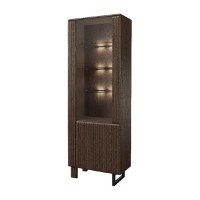 ISLA single display cabinet with lighting, left, 72 cm