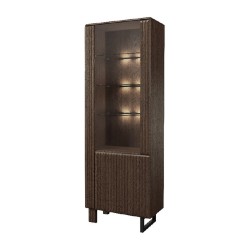 ISLA single display cabinet with lighting, left, 72 cm ISLA single display cabinet with lighting, left, 72 cm