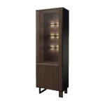 ISLA single display cabinet with lighting, right, 72 cm