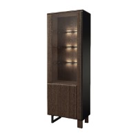 ISLA single display cabinet with lighting, right, 72 cm
