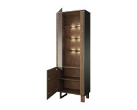 ISLA single display cabinet with lighting, right, 72 cm