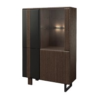 ISLA bar cabinet with lighting, left, 102 cm