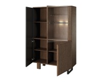 ISLA bar cabinet with lighting, left, 102 cm