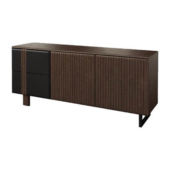 ISLA chest with three doors, left, 182 cm