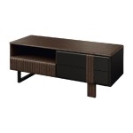 ISLA TV unit with a drawer and an open niche, right, 122 cm