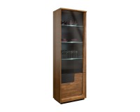 MAGANDA single display cabinet with lighting, right, 63 cm