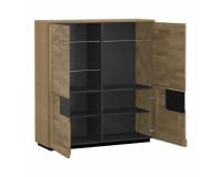 MAGANDA bar cabinet with four doors, 121 cm
