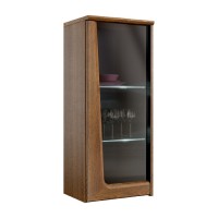 MAGANDA wall display cabinet with lighting, left, 43 cm