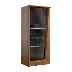ויטרינה תלויה MAGANDA עם תאורה, ימנית, 43 ס