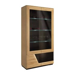SMART double display cabinet with lighting, left, 102 cm