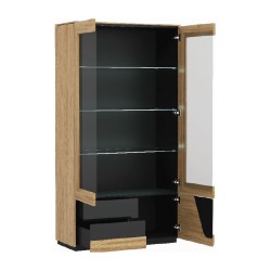 SMART double display cabinet with lighting, right, 102 cm