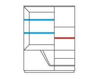 SMART bar cabinet with lighting, left, 102 cm SMART bar cabinet with lighting, left, 102 cm
