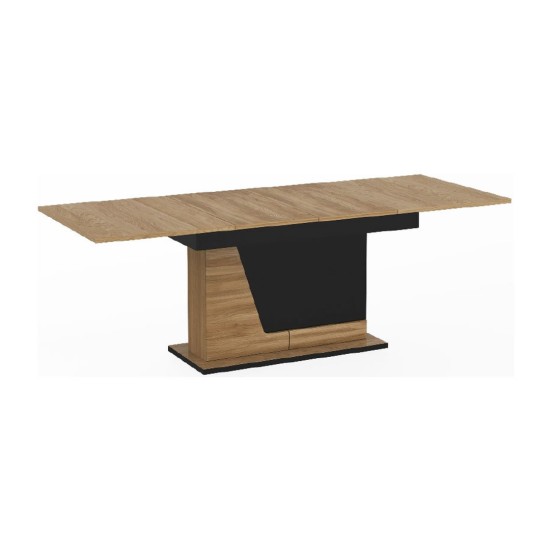 SMART extending dining table, 140 to 228 cm