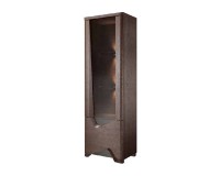 RIMINI single display cabinet with lighting, right, 61 cm